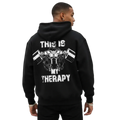This Is My Therapy Weightlifting Hoodie