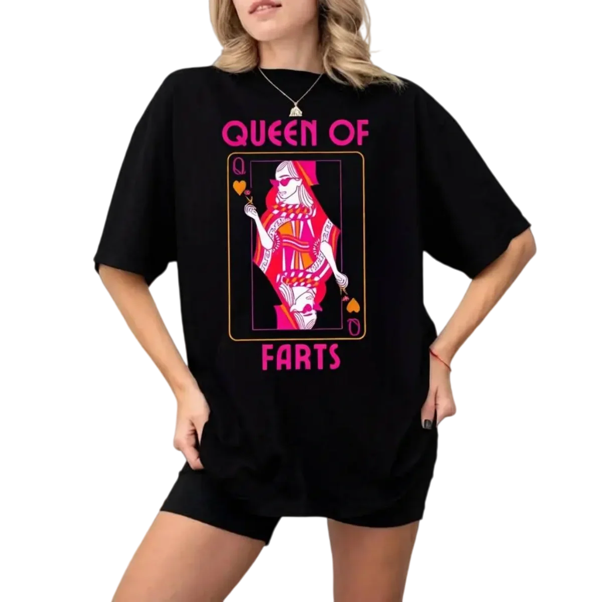 Queen Of Farts Graphic T-Shirt, Hoodie & Pullover