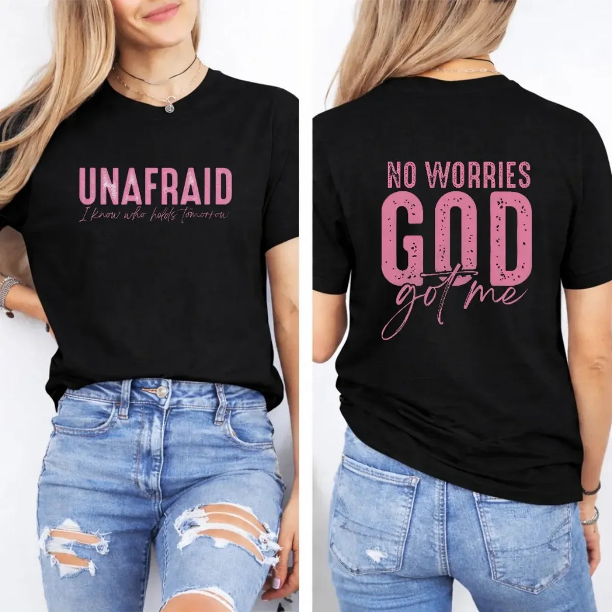 No Worries God Got Me Graphic T-Shirt