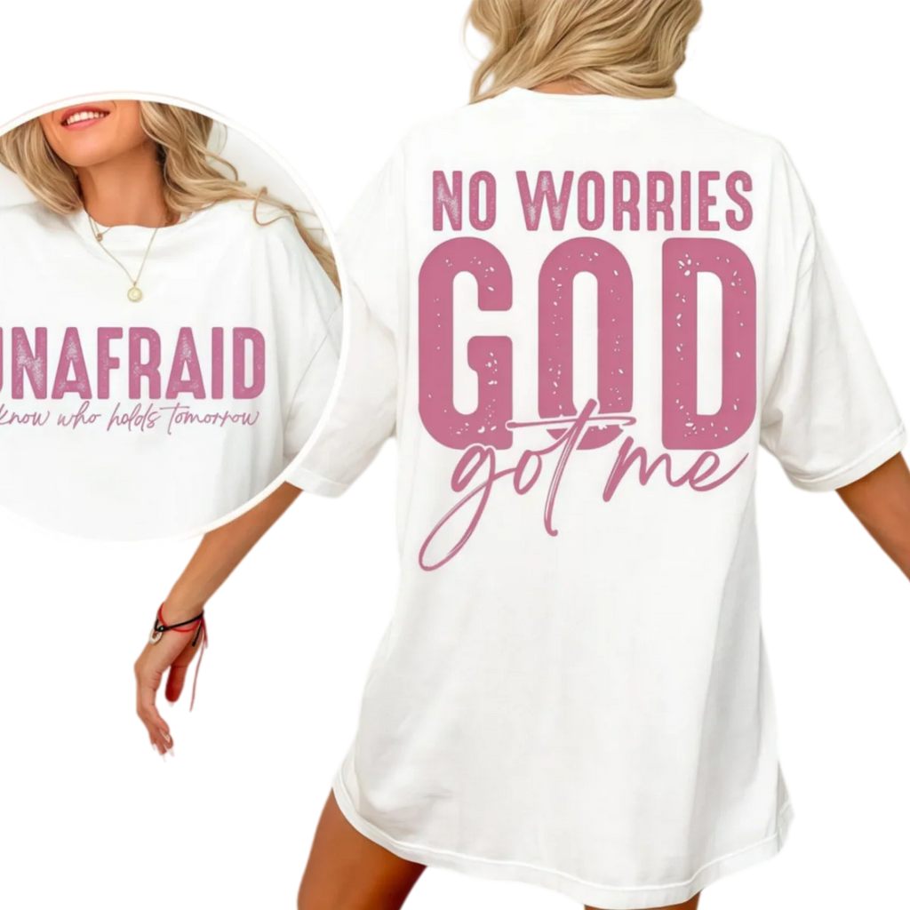 No Worries God Got Me Graphic T-Shirt