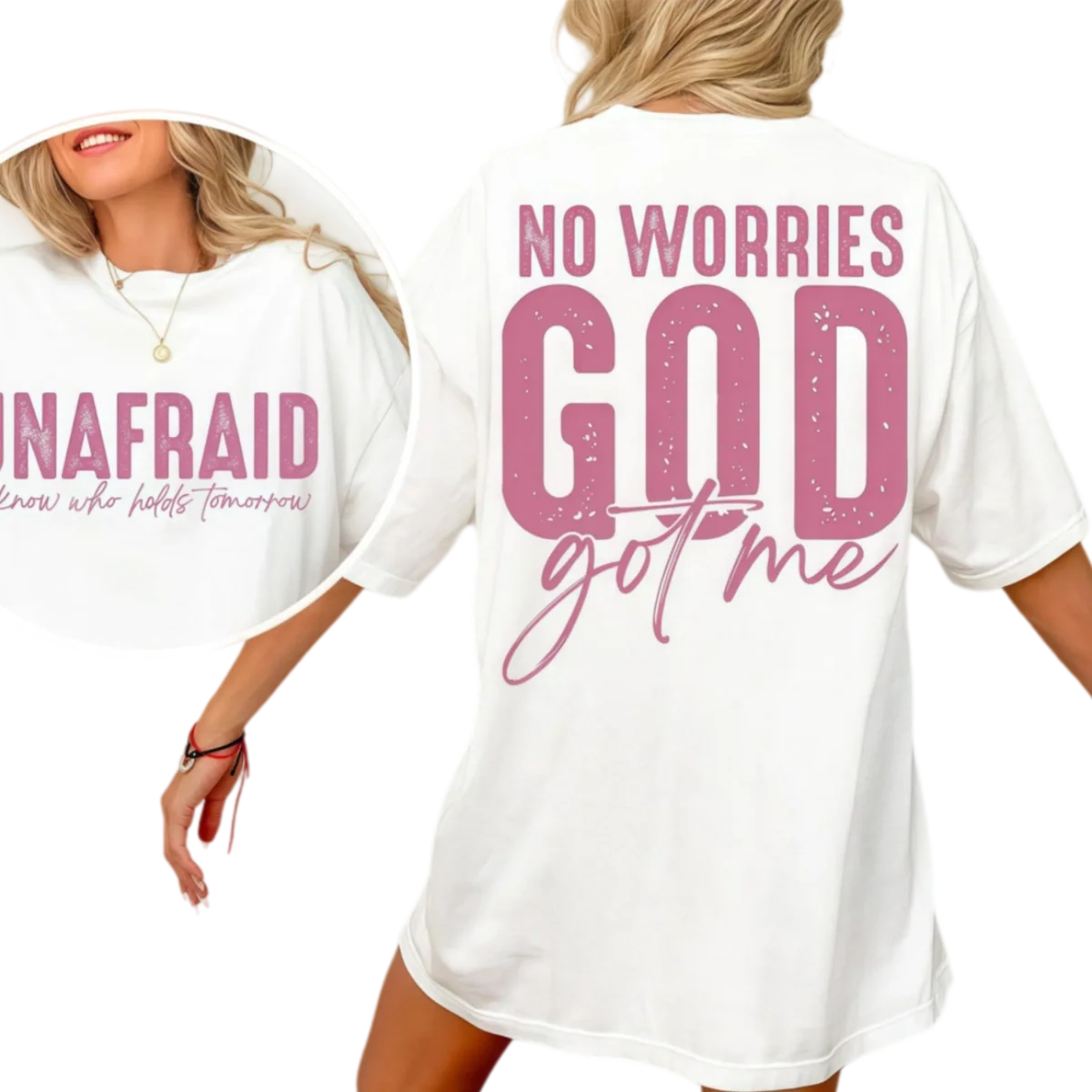 No Worries God Got Me Graphic T-Shirt