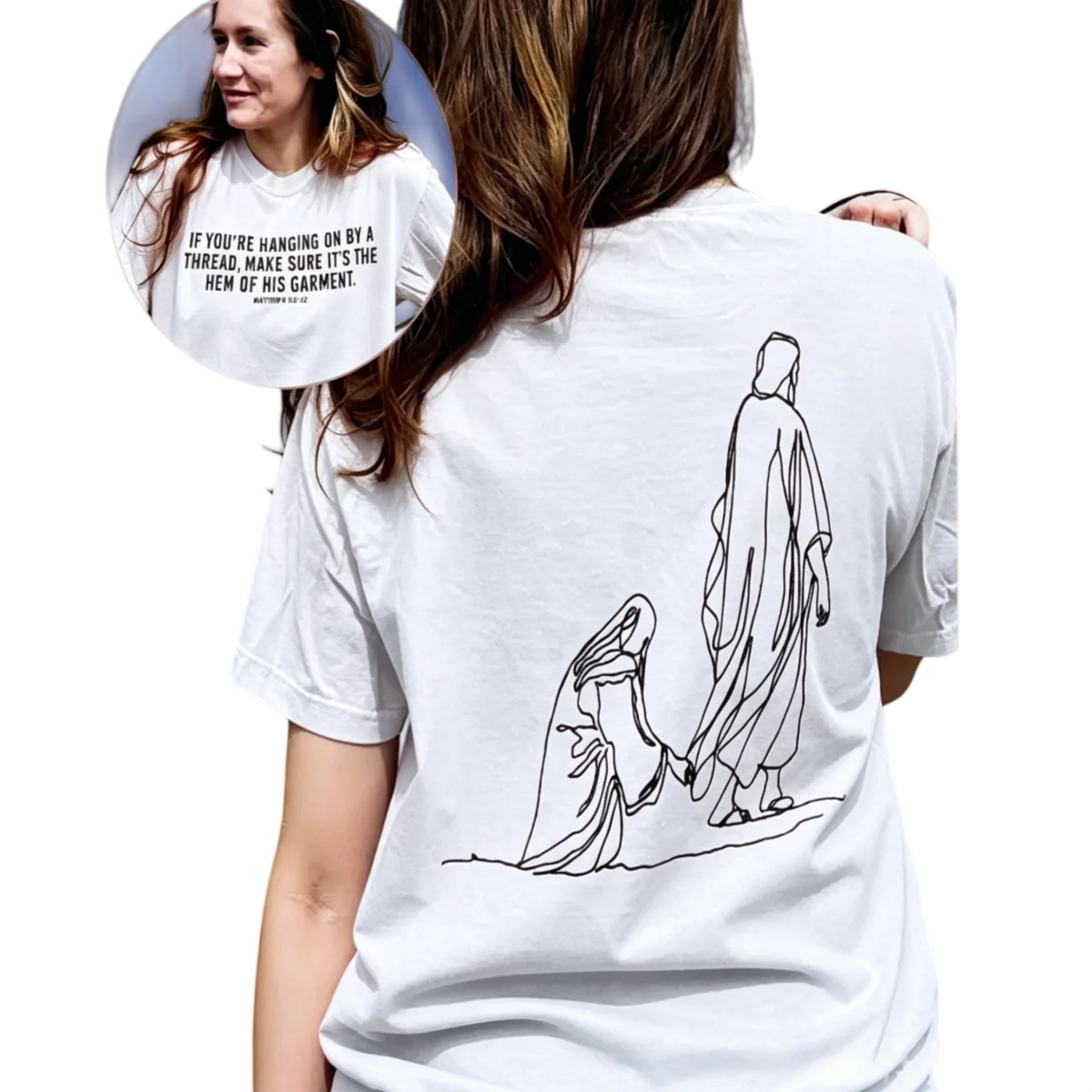 Hem of His Garment Christian T-Shirt